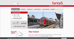 Desktop Screenshot of fanta5.com