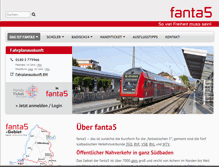 Tablet Screenshot of fanta5.com